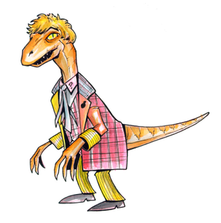 Illustration for article titled The eleven Doctors, drawn as dinosaurs